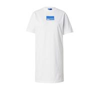 Karl Lagerfeld Jeans, Mujeres, Vestido Camiseta Con Logotipo, Corte Regular, Blanco, XS
