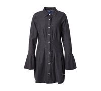 KARL LAGERFELD JEANS Vestido camisero negro denim / blanco 36 negro denim / blanco