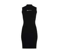 KARL LAGERFELD JEANS Vestido de punto negro / blanco S negro / blanco