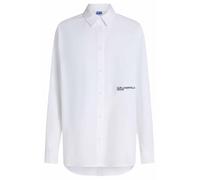 Karl Lagerfeld Jeans Women Oxford Blouse White S