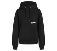 Karl Lagerfeld Jeans Women Relax Paint Graphic Hoodie Black S