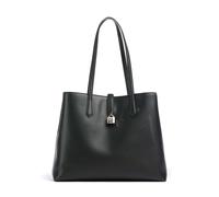 Karl Lagerfeld K/Autograph Medium Bolsa shopping negro, cuero, mujer