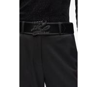 Karl Lagerfeld K/autograph Rhns H5 Belt Black Talla: 65 | Cinturones Outlet | Mujer | Negro