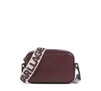 Karl Lagerfeld K/Circle Bandolera vino, cuero, mujer