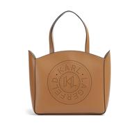 Karl Lagerfeld K/Circle Medium Bolsa shopping caramelo, cuero, mujer