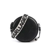 Karl Lagerfeld Circle Bolsa de hombro Piel 19 cm negro