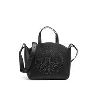 Karl Lagerfeld K/Circle Small Bolso de mano negro, cuero, mujer