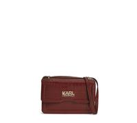 Karl Lagerfeld K/edge Croco Shoulder Bag Tawny Port Talla: OS | Bolsos de Mano Outlet | Mujer | Marrón