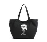 Karl Lagerfeld K/Ikonik Bolsa shopping negro, lona, mujer