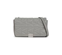 Karl Lagerfeld K/kuilt Medium Ext Shoulder Bag Wrinkle Cloud Grey Talla: OS | Bandoleras Outlet | Mujer | Gris