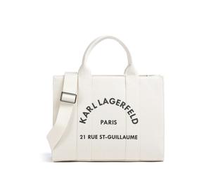 Karl Lagerfeld K/Rue St Guillaume Medium | Bolso de mano | beige | canvas
