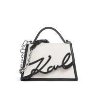 Karl Lagerfeld K/Signature 2.0 | Bolso de mano | blanco | cuero de vaca de grano fino