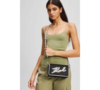 Karl Lagerfeld Skuare Bolsa de hombro 22 cm negro