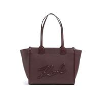 Karl Lagerfeld K/Skuare Medium Bolsa shopping bordeaux, imitación de cuero, mujer