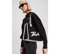 Karl Lagerfeld Skuare Bolsa de compras 32 cm gris
