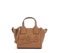 Karl Lagerfeld K/Skuare Small Bolso de mano caramelo, imitación de cuero, mujer