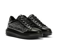 KARL LAGERFELD Kapri Constellation Cuero Mujeres Zapatillas Negras, Negro , 40 EU