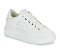 KARL LAGERFELD Kapri Met Maison Glitter Cuero Mujer Blanco Plata, Blanco Plata, 36 EU