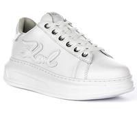 Karl Lagerfeld Kapri Signia Em Karl Lace Logo Mid Low Cut Tla - Zapatillas deportivas para mujer, White, 40 EU