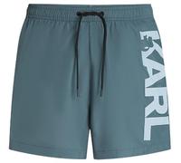 Karl Lagerfeld Karl Logo Short Boardshorts Pantalones Cortos, Resistente al Agua, M Hombres