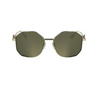 KARL LAGERFELD KL358S N Sunglasses, Gold Shiny, Talla única para Mujer