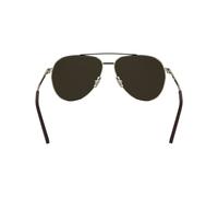 Karl Lagerfeld Unisex Karl Lagerfeld KL360S 712 Gafas de sol Metal Oro Piloto Normal