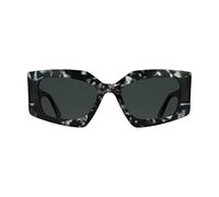 KARL LAGERFELD KL6206S Sunglasses, Marble Black/Black, 54/18/140 para Mujer