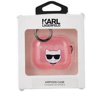 Karl Lagerfeld KLA3UCHGP - Funda para AirPods 3, Color Rosa con Purpurina