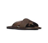 KARL LAGERFELD Klapki KASTOR IV Kross Strap Sandal KL7021 Marrón Unisex KL70214C-044 41
