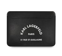 Karl Lagerfeld KLCS16RSGSFBK Saffiano RSG - Manguito (16"), Color Negro