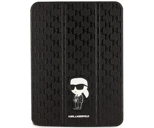 Karl Lagerfeld KLFC11SAKHPKK - Funda para iPad de 10,9", diseño de monograma, color negro
