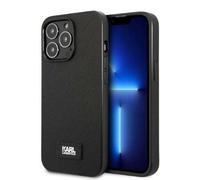 KARL LAGERFELD KLHCP13XSFMP2K - Funda rígida para iPhone 13 Pro MAX de 6.7 Pulgadas, Color Negro