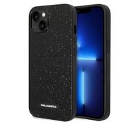 KARL LAGERFELD KLHCP14MG2ELK - Funda rígida para iPhone 14 Plus de 6.7 Pulgadas, Negro/Negro