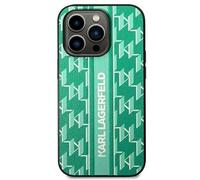 Karl Lagerfeld KLHCP14MPGKLSKN - Funda rígida para iPhone 14 Plus de 6,7 Pulgadas, Color Verde y Verde