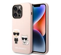KARL LAGERFELD KLHMP14XSSKCI - Carcasa rígida para iPhone 14 Pro MAX 6