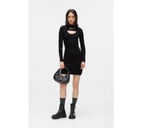 Karl Lagerfeld Klj Cut Out Knit Dress Black Talla: S | Mini Vestidos Outlet | Mujer | Negro