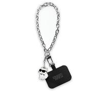 Karl Lagerfeld Correa de mano Choupette KLUCHCSKPK Universal Plata