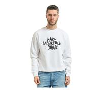 Karl Lagerfeld - Logo Sweatshirt - Sweatshirts & Hoodies - Hombre - Blanco - XL -