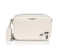 KARL LAGERFELD Maybelle Choupette - Bolso bandolera para mujer, Blanco, Talla única