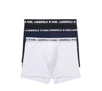 Karl Lagerfeld Men Logo Trunk Set (3 Pack) Black/White/Navy XS