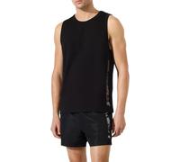Karl Lagerfeld, Men's, Ikon Shine Beach Tank, Black, L, Negro, L