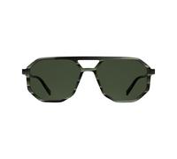 KARL LAGERFELD Men's Sunglasses KL6226S - Striped Green with Solid Green Lens