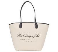 Karl Lagerfeld Hotel Karl Bolsa de compras 28 cm beige