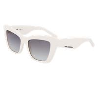 Karl Lagerfeld Mujer Karl Lagerfeld KL6158S 105 Gafas de sol Acetato Blanco Cat Eye Normal Normal