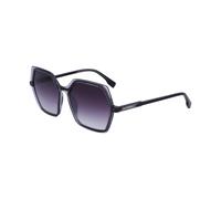 Karl Lagerfeld Mujer KL6083S 009 Gafas de sol Plástico Negro/Gris Gris Geométrico Sombreado