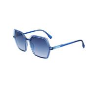 Karl Lagerfeld Mujer KL6083S 407 Gafas de sol Plástico Azul oscuro Azul claro Geométrico Sombreado
