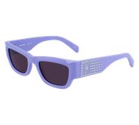 Karl Lagerfeld Mujer KL6141S 541 Gafas de sol Inyectado Violeta Violeta Cuadrada Normal