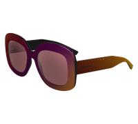 Karl Lagerfeld Mujer KL6165S 602 Gafas de sol Inyección biológica Rojo Cuadrada Normal