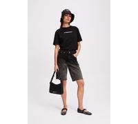 Karl Lagerfeld Ombre Denim Short Washed Black Ombre Talla: W27 | Pantalones Cortos Outlet | Mujer | Azul
