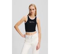 Karl Lagerfeld Jeans Mujer Outline Logo Top Black XS